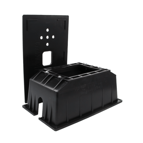 Base y caja porta medidor de agua potable termoplástica – CP 100